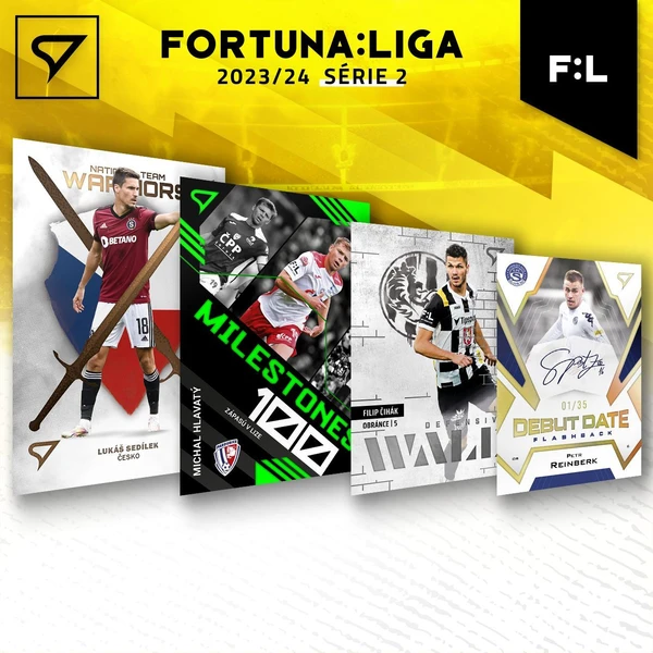 Futbalové karty SportZoo Blaster Balíček FORTUNA:liga 2023/24 - 2. séria - Futbalové karty - Obrázok U323000K01