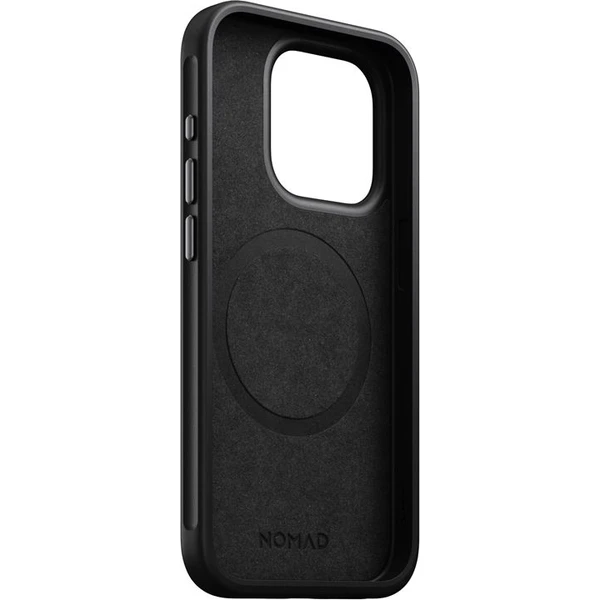 Nomad Modern Leather MagSafe kryt iPhone 15 Pro hnedý - Puzdra - Obrázok U3CS100501