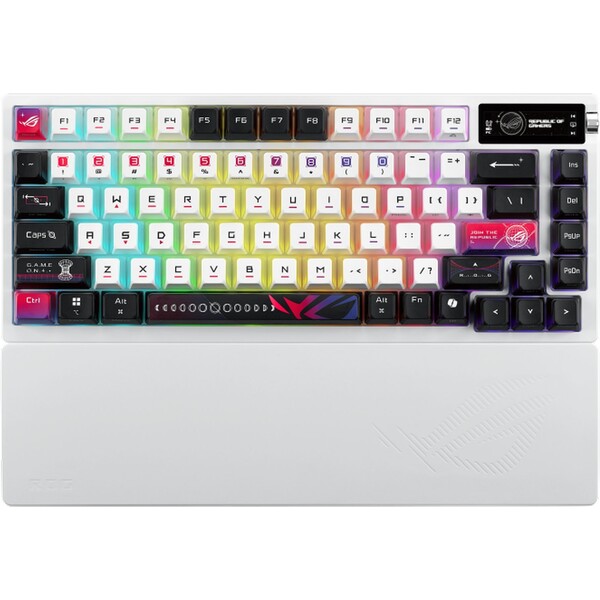 ASUS ROG AZOTH X bezdrôtová herná klávesnica US farebná