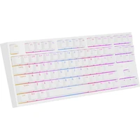 Genesis THOR 404 herná mechanická klávesnica Gateron Yellow Pro/US layout/Biela - Klávesnice