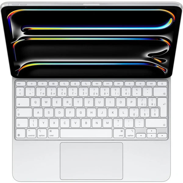Apple Magic Keyboard (2024) iPad Pro 13" klávesnica SK biela - Puzdra s klávesnicou - Obrázok U3Q5000L01