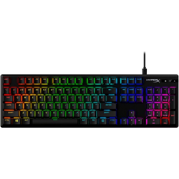 HyperX Alloy Origins PBT Red herná klávesnica (US)