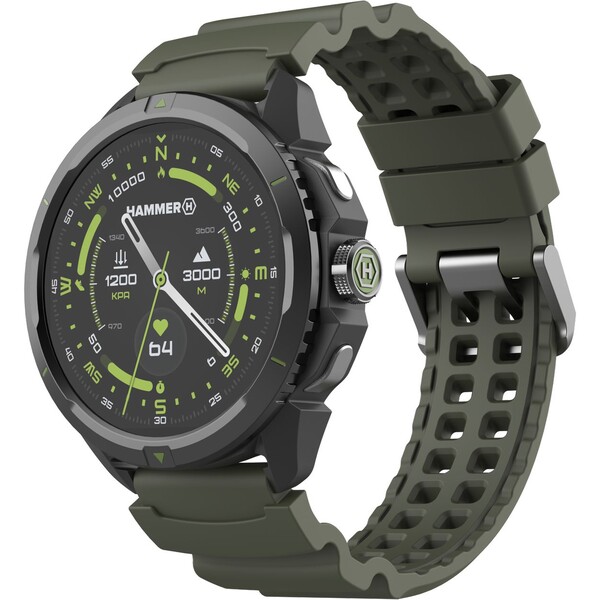 E-shop myPhone Hammer Watch 2 múdre hodinky zeleno-čierne
