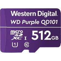 WD Purple SC QD101 microSDXC 512GB - Pamäťové karty