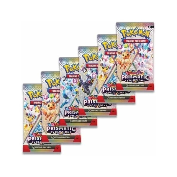 Pokémon TCG: SV8.5 Prismatic Evolutions - Booster Bundle - Pokémon karty - Obrázok U4CC000J01