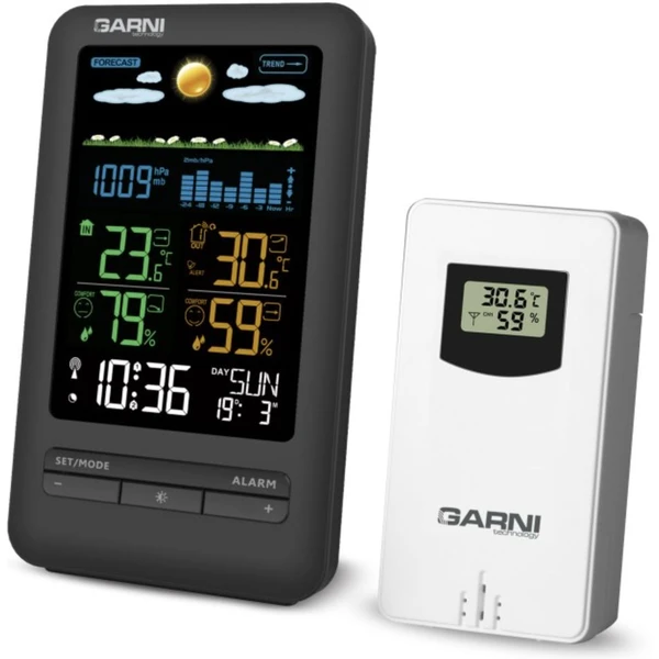 GARNI 291 Line Meteorologická stanica čierna - Meteorologické stanice - Obrázok U4D5000N01