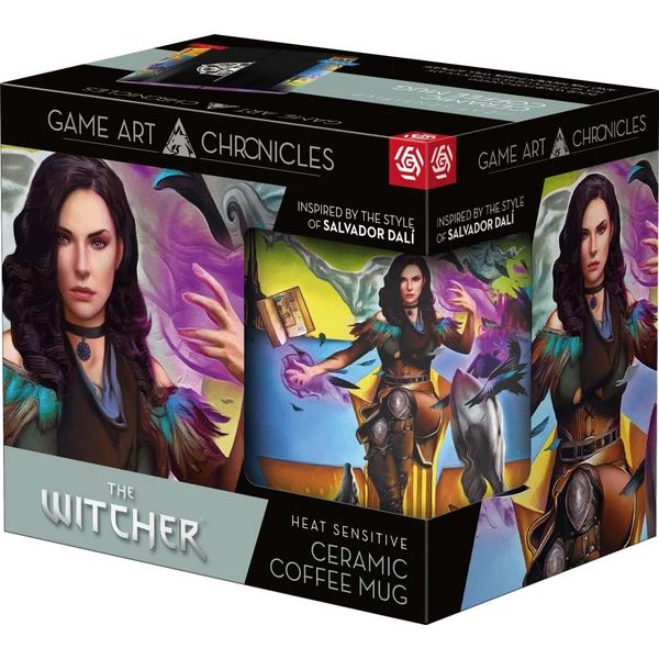 Hrnček Game Art Chronicles: The Witcher Yennefer Dalí (meniaci sa motív) 450 ml - Hrnčeky - Obrázok U4FB000N01