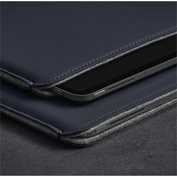 Woolnut Matte PU Sleeve puzdro iPad Pro 12,9"/iPad Pro 13"/iPad Air 13" tmavomodré - Puzdra - Obrázok U4JR100501