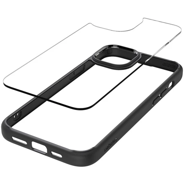 Spigen Ultra Hybrid kryt iPhone 15 matne čierny - Puzdra - Obrázok U4T8000601