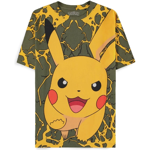 Tričko Pokémon - Pikachu Running AOP S - Tričká - Hlavný obrázok
