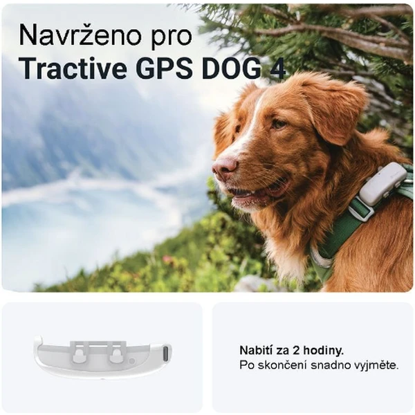 Tractive USB-A napájací kábel pre GPS DOG 4/CAT 4 biely - Káble a redukcie - Obrázok U503000L01