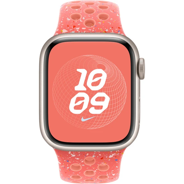 Apple Watch 41/40/38mm horúco oranžový športový remienok Nike M/L - Remienky - Obrázok U529000601