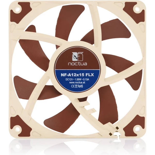 Noctua NF-A12x15 FLX - Ventilátory pre PC - Obrázok U533000P01