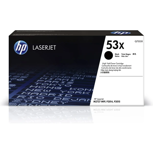 HP Q7553X č. 53X Čierna originálna - Tonery - Hlavný obrázok
