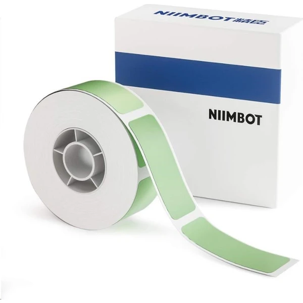 Niimbot štítky RP 12x40mm 160ks pre D11 a D110 zelené - Pásky pre štítkovače - Obrázok U5S0000N01