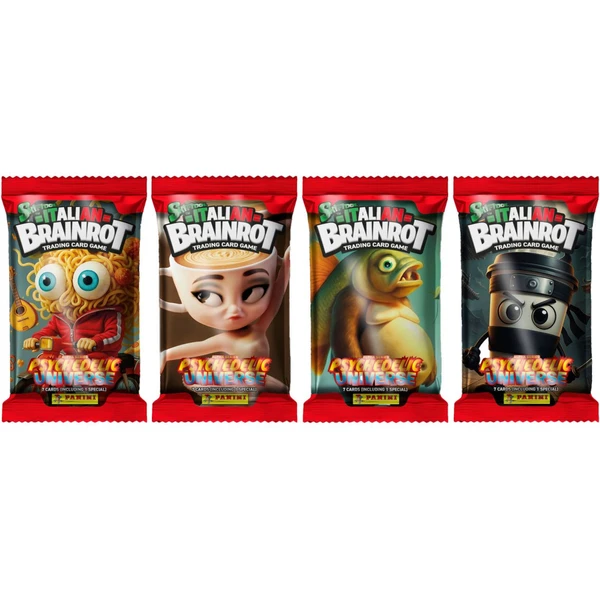 Panini Italian Brainrot Starter set - Zberateľské karty a nálepky - Obrázok U64G000K01