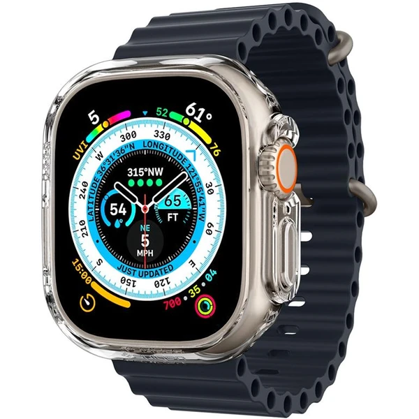 Spigen Thin Fit puzdro pre Apple Watch Ultra 3/2/1 (49mm) číre - Puzdra - Obrázok U6L0000N01