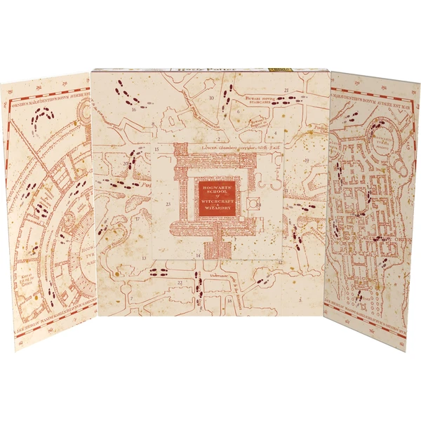 Adventný kalendár Harry Potter Marauder's Map 192g - Cukrovinky - Obrázok U6L9000J01