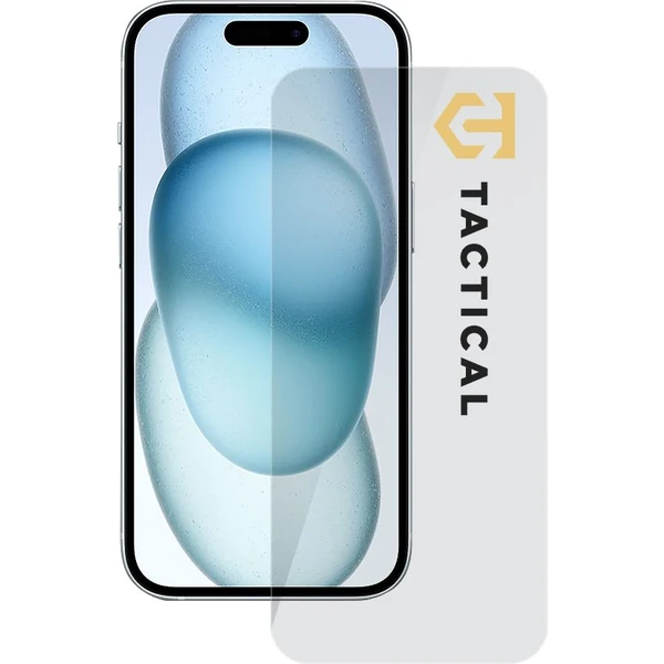 Tactical Glass Shield 2.5D sklo pre Apple iPhone 15 číre - Ochranné fólie a sklo - Hlavný obrázok
