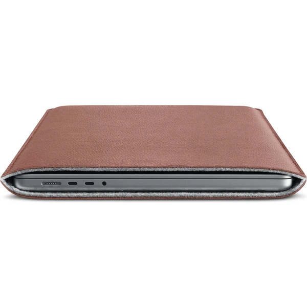 Woolnut kožené Sleeve púzdro pre 16" MacBook Pro hnedé - Puzdra - Obrázok U6SR100501