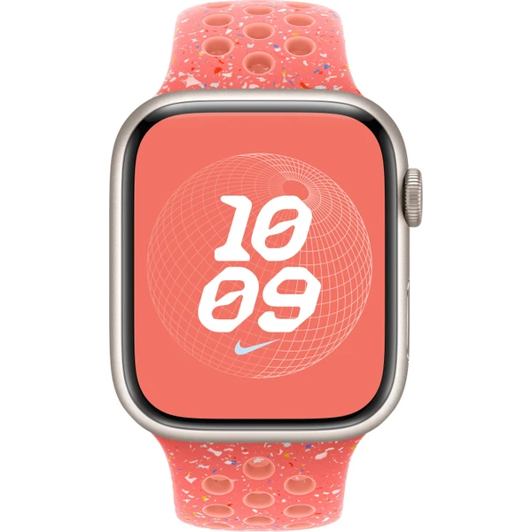 Apple Watch 49/45/44/42mm horúco oranžový športový remienok Nike M/L - Remienky - Obrázok U729000601