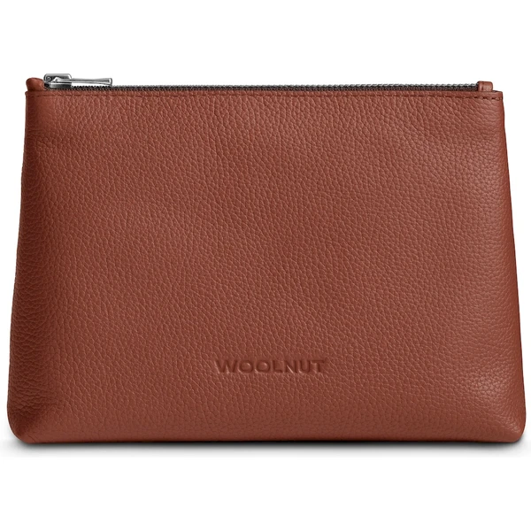 Woolnut Leather Pouch kožené púzdro hnedé - Organizéry - Hlavný obrázok