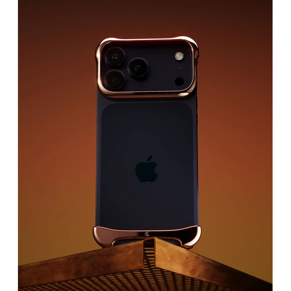Arc Pulse hliníkový ochranný rám iPhone 17 Pro Max ružový bronz - Puzdra - Obrázok U7DJ000K01