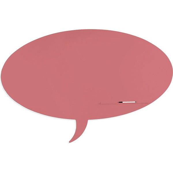 Rocada Skin Shape Talk 6440-3014 magnetická tabuľa staroružová RAL 3014 - Magnetické tabule - Hlavný obrázok