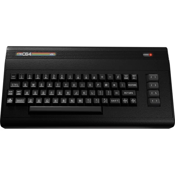 Retro konzola Commodore C64 Mini Black - Retro konzola - Obrázok U7MJ000K01