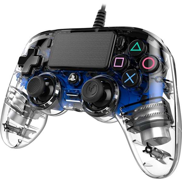 Gamepad Compact Controller Clear Blue (PS4) - Herné ovládače - Obrázok U7OH100201