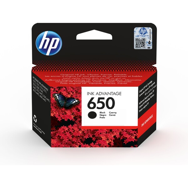 E-shop HP CZ101AE č. 650 Čierna originálna