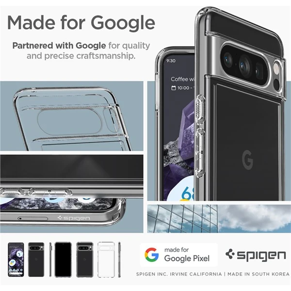Spigen Ultra Hybrid kryt pre Google Pixel 8 Pro Číra - Puzdra - Obrázok U7SA000601
