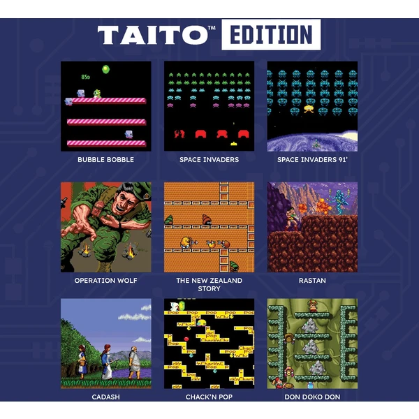 Super Pocket retro herná konzola TAITO Edition - Konzoly - Obrázok U7Z4000701