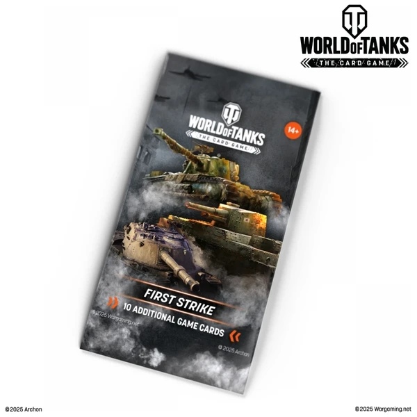 Booster Archon Studio World of Tanks: The Card Game First Strike - Zberateľské karty a nálepky - Hlavný obrázok