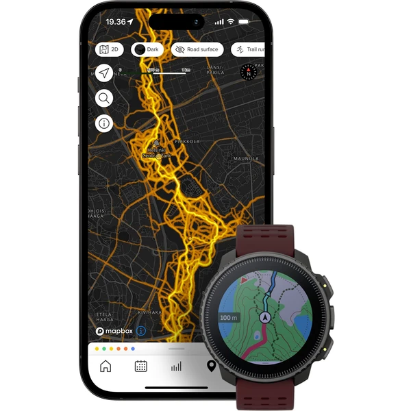 SUUNTO VERTICAL BLACK RUBY - Inteligentné hodinky - Obrázok U893G00101