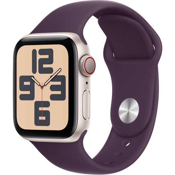 Apple Watch 41/40/38mm slivkový športový remienok S/M