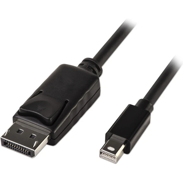 PremiumCord Mini DisplayPort/DisplayPort 1.2 kábel 4K 2m čierny - Káble a redukcie - Hlavný obrázok