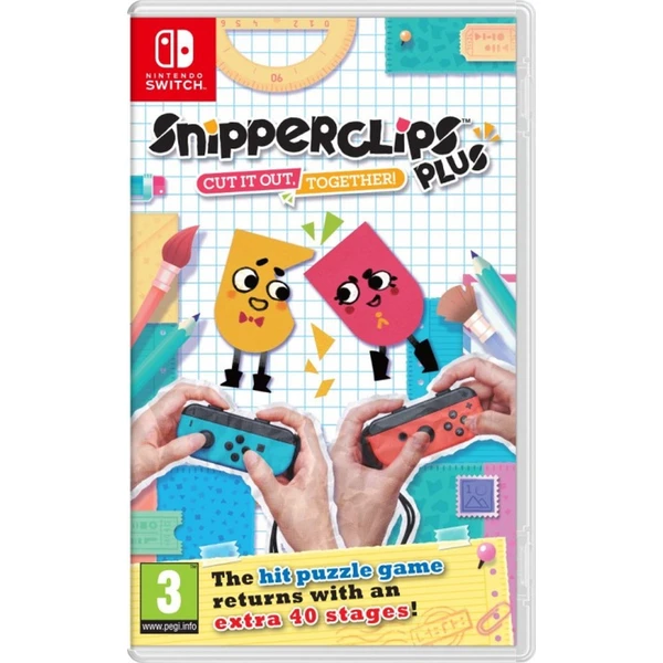 Snipperclips Plus: Cut it out, together! (SWITCH) - Hry na Nintendo Switch - Hlavný obrázok