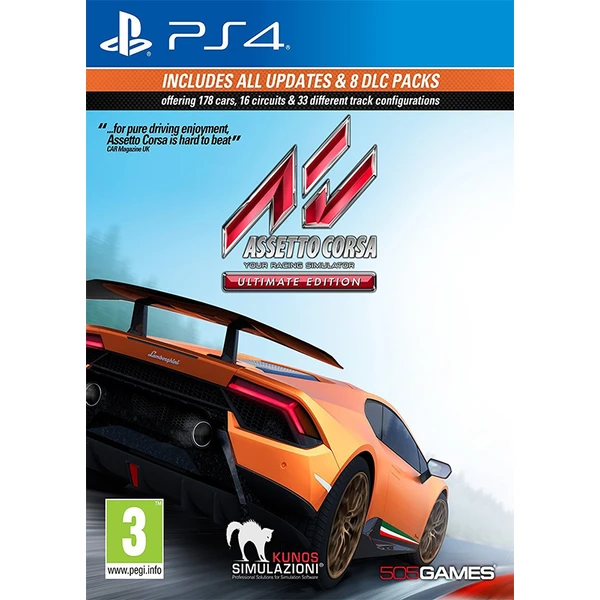 Assetto Corsa: Ultimate Edition (PS4) - Hry na PS4 - Hlavný obrázok