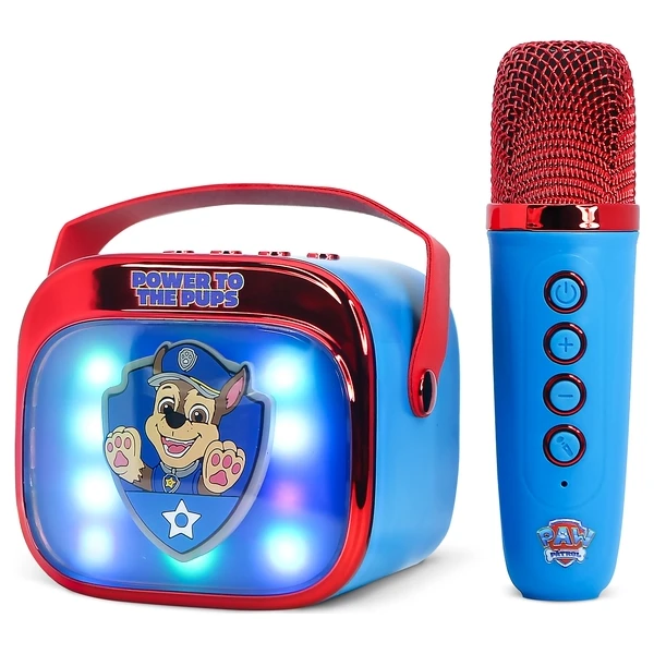 LED Karaoke reproduktor s mikrofónom OTL - Paw Patrol - Mikrofóny - Obrázok U99L000K01