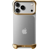 Arc Pulse hliníkový ochranný rám iPhone 17 Pro zlatý - Puzdra