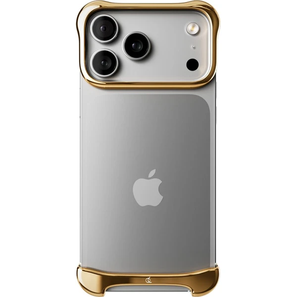 Arc Pulse hliníkový ochranný rám iPhone 17 Pro zlatý - Puzdra - Hlavný obrázok