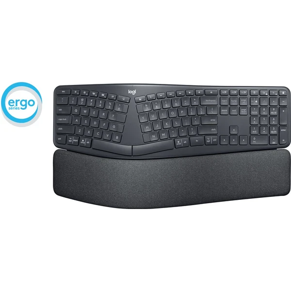 Logitech ERGO K860 for Business grafitová - Klávesnice - Hlavný obrázok