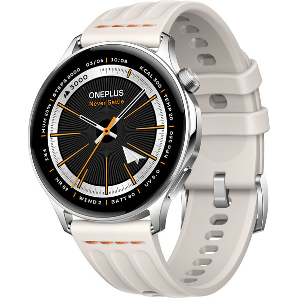 OnePlus Watch Lite chytré hodinky strieborné - Inteligentné hodinky - Obrázok UACP000K01