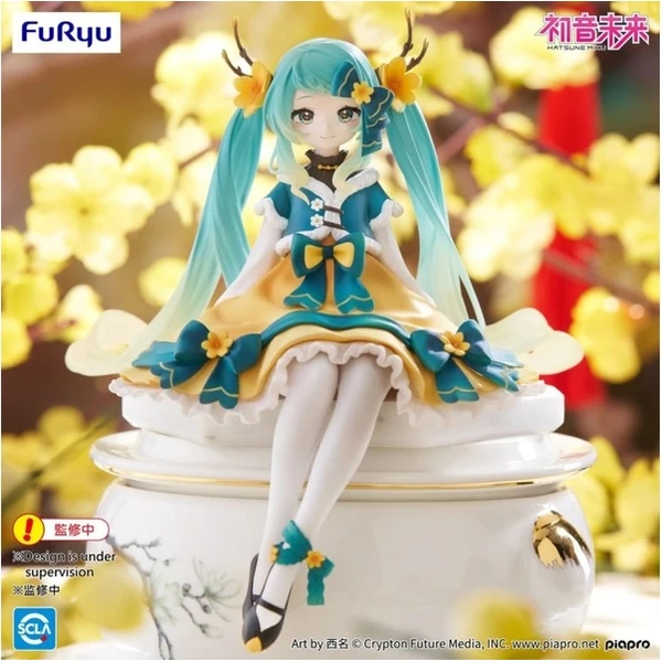 Figúrka Furyu Hatsune Miku Noodle Stopper- Hatsune Miku 2025 Chinese New Year Ver. 14 cm     - Figúrky - Obrázok UAKN000K01