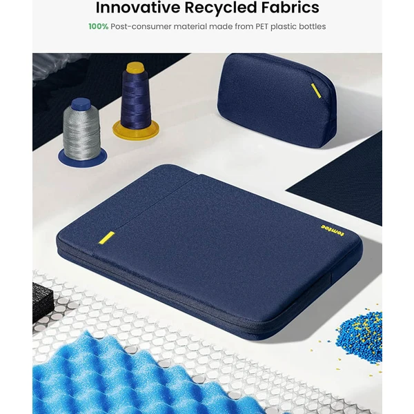 tomtoc Sleeve Kit 13" MacBook Pro / Air námorná modrá - Puzdra - Obrázok UCEO100501