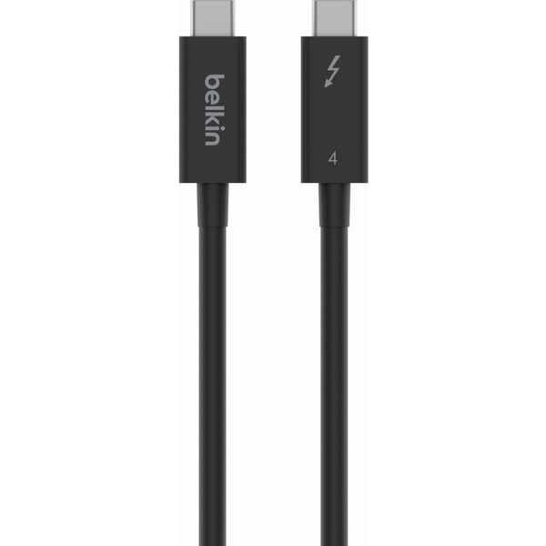 E-shop Belkin Thunderbolt 4 USB-C/USB-C napájací kábel 100W 2m čierny