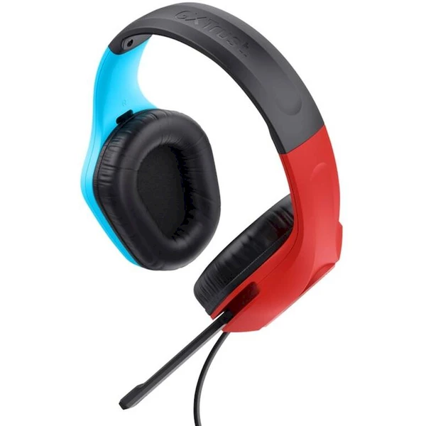 Trust GXT416S ZIROX slúchadlá modro/červená - Slúchadlá - Obrázok UCTE000K01
