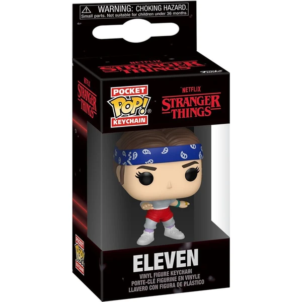 Funko POP! Keychain: Stranger Things S5 - Eleven - Funko POP! - Obrázok UCYL000K01