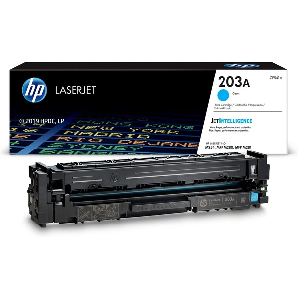 HP CF541A č. 203A Azúrová originálna - Tonery - Obrázok UD72700301